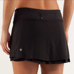 Lululemon Run: Chase Me Skirt Black